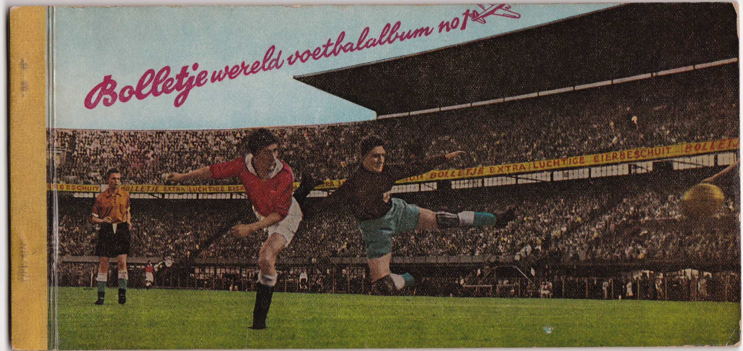 cover Bolletje Wereld Voetbalalbum 1950