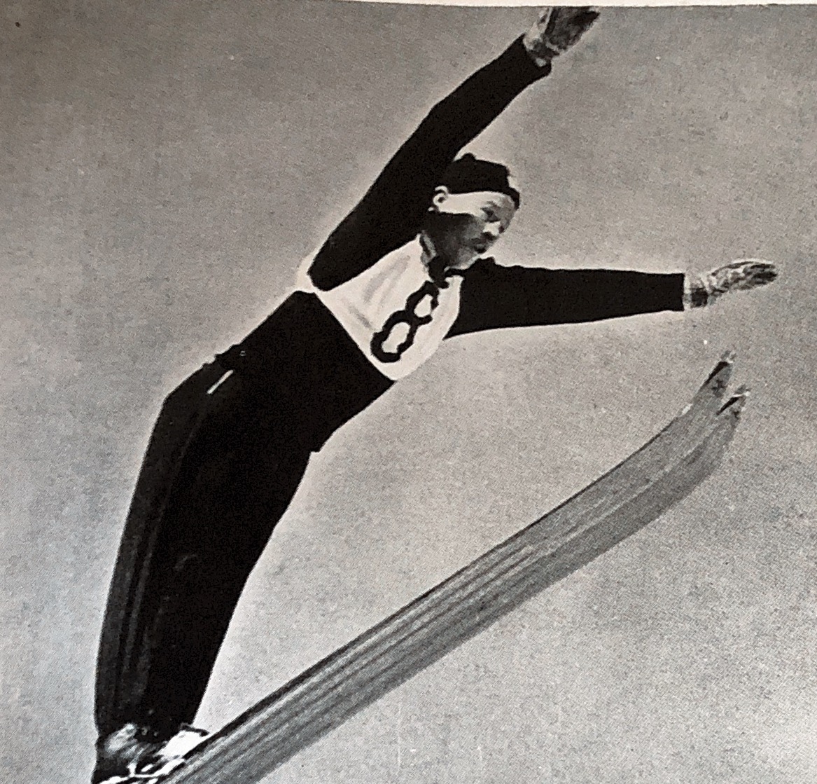 197 Birger Rud Noorwegen Ski springen Gramisch 1936 OS