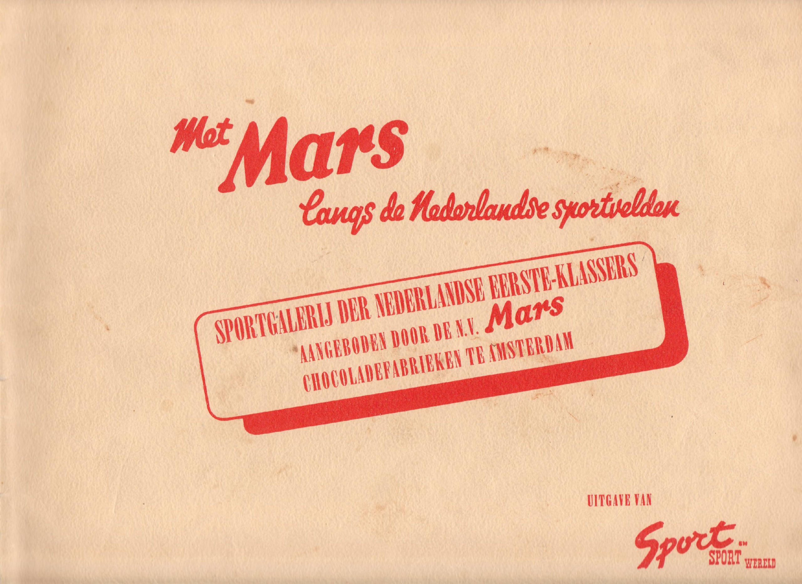 cover album Mars langs de velden