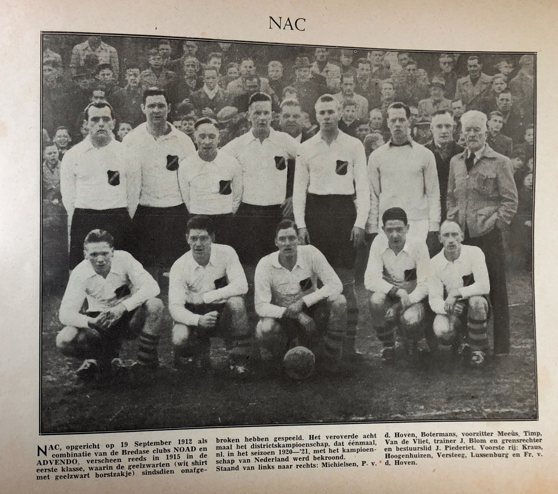 1e klasse D NAC Breda