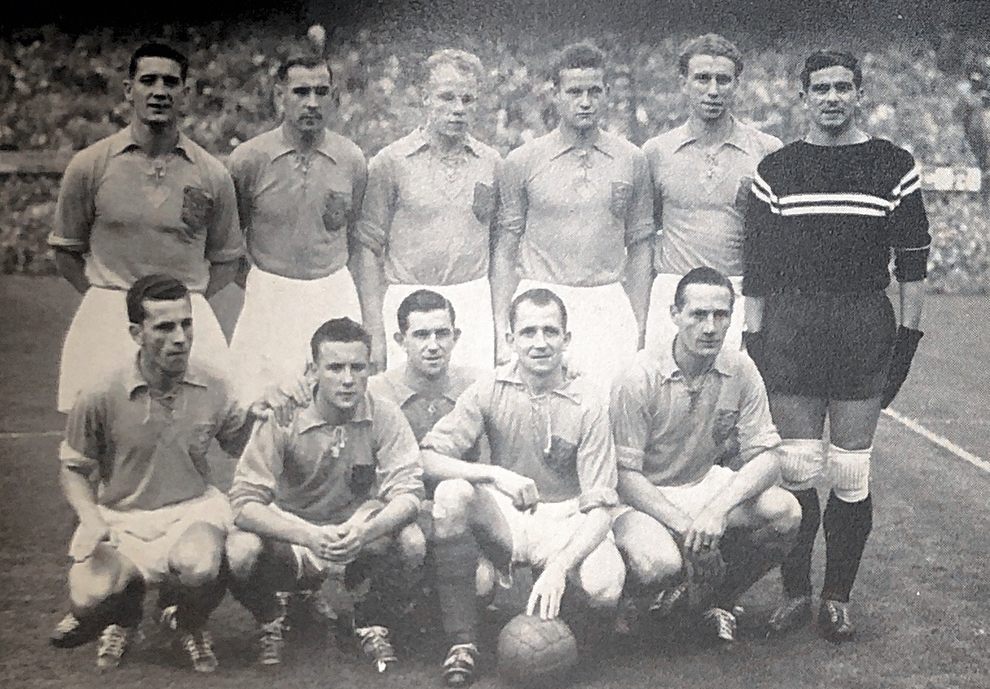 Nederland Belgie 10 1955 2-2