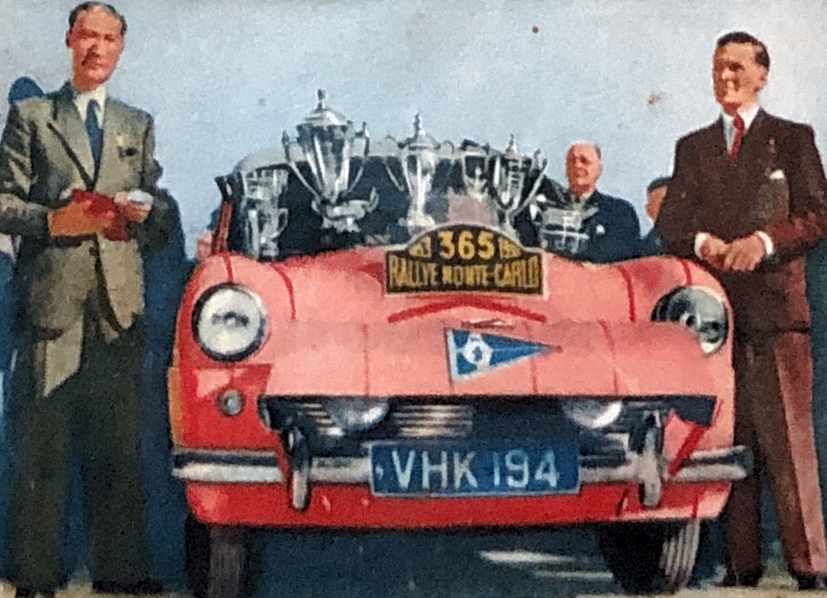 24 Automobilisme Gatsonides Monte Carlo 1953