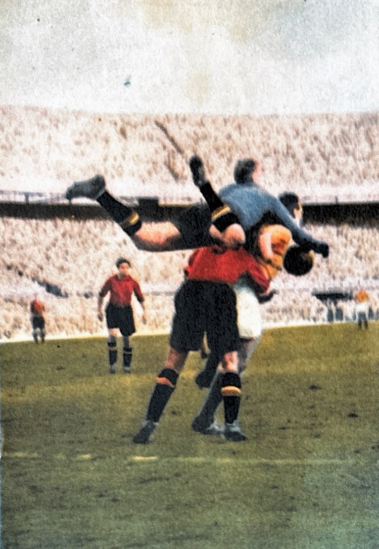 17 Voetbal Nederland Belgie 2 2 1956