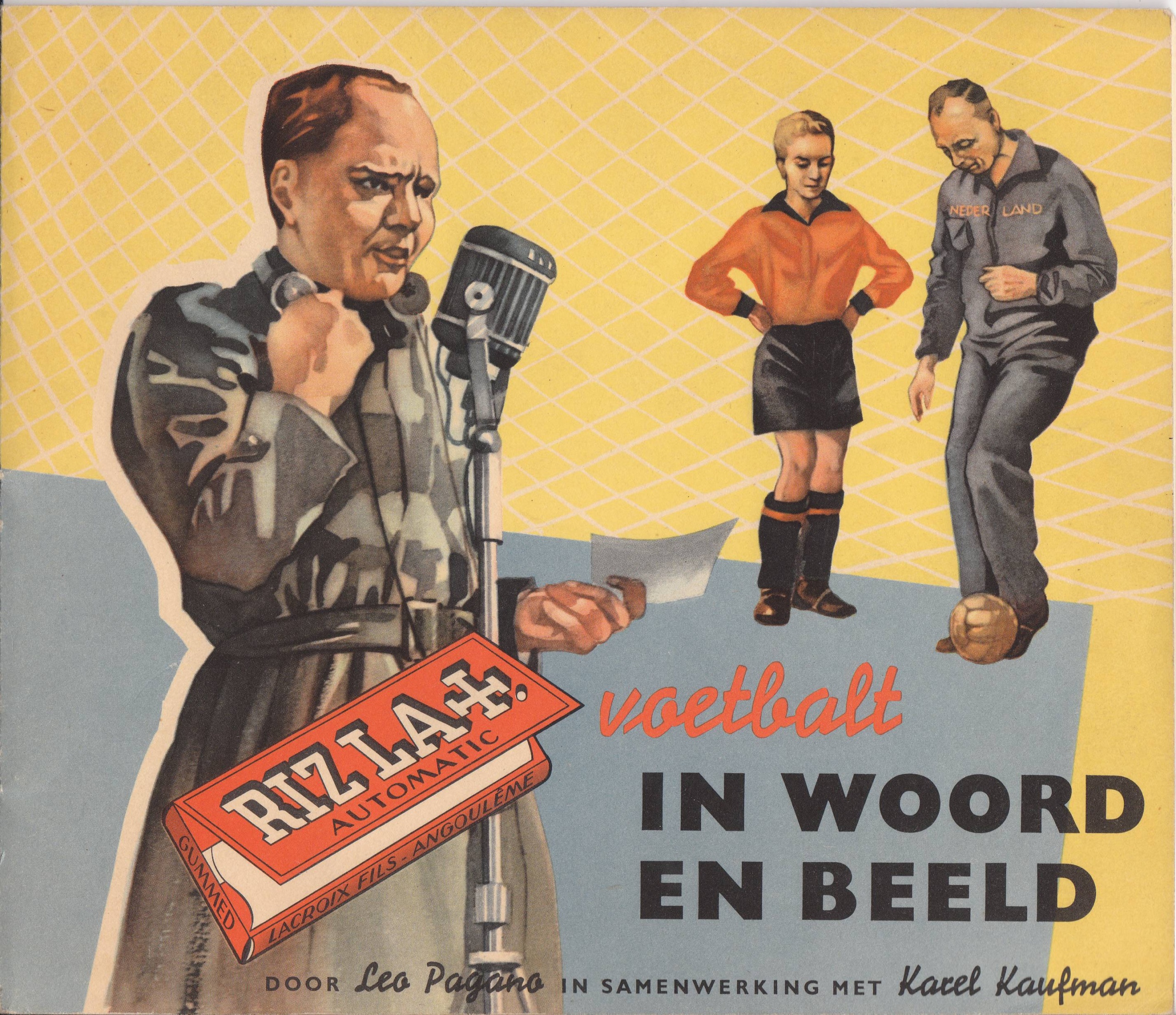 cover Rizla voetbalt in woord en beeld