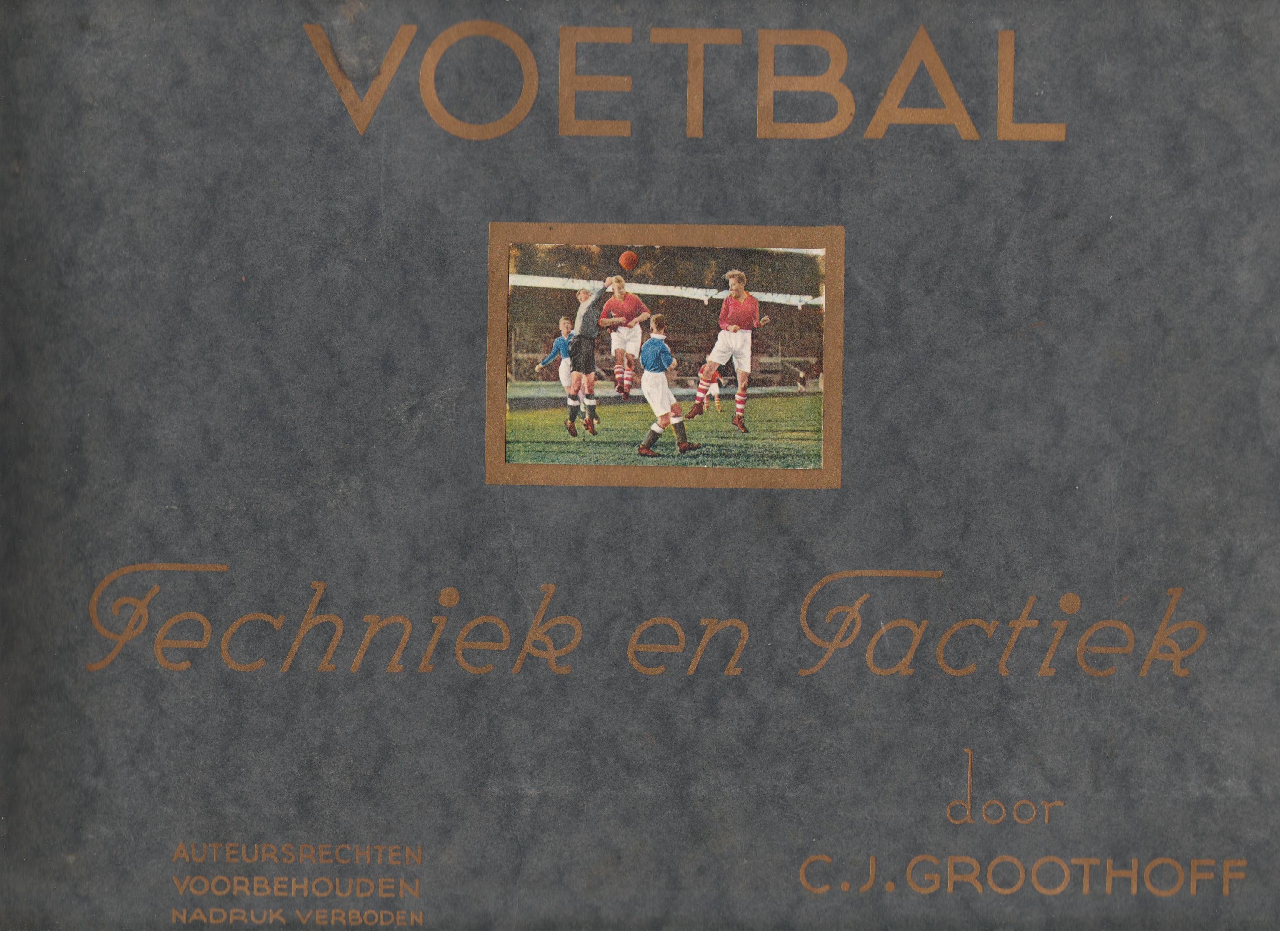 cover Philips Voetbal Techniek en Tactiek Album 1