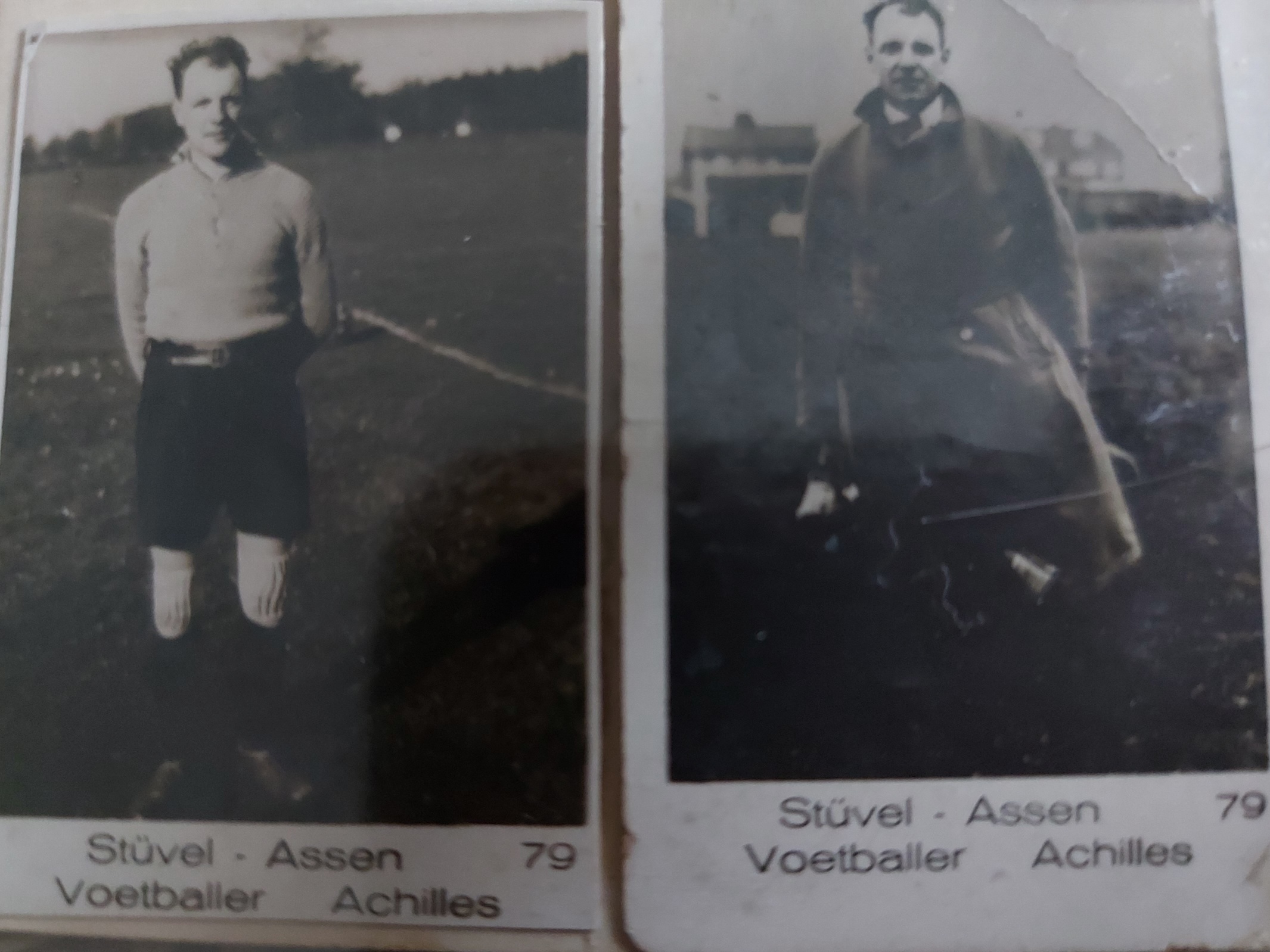 79 Stuvel Assen Achilles voetballer