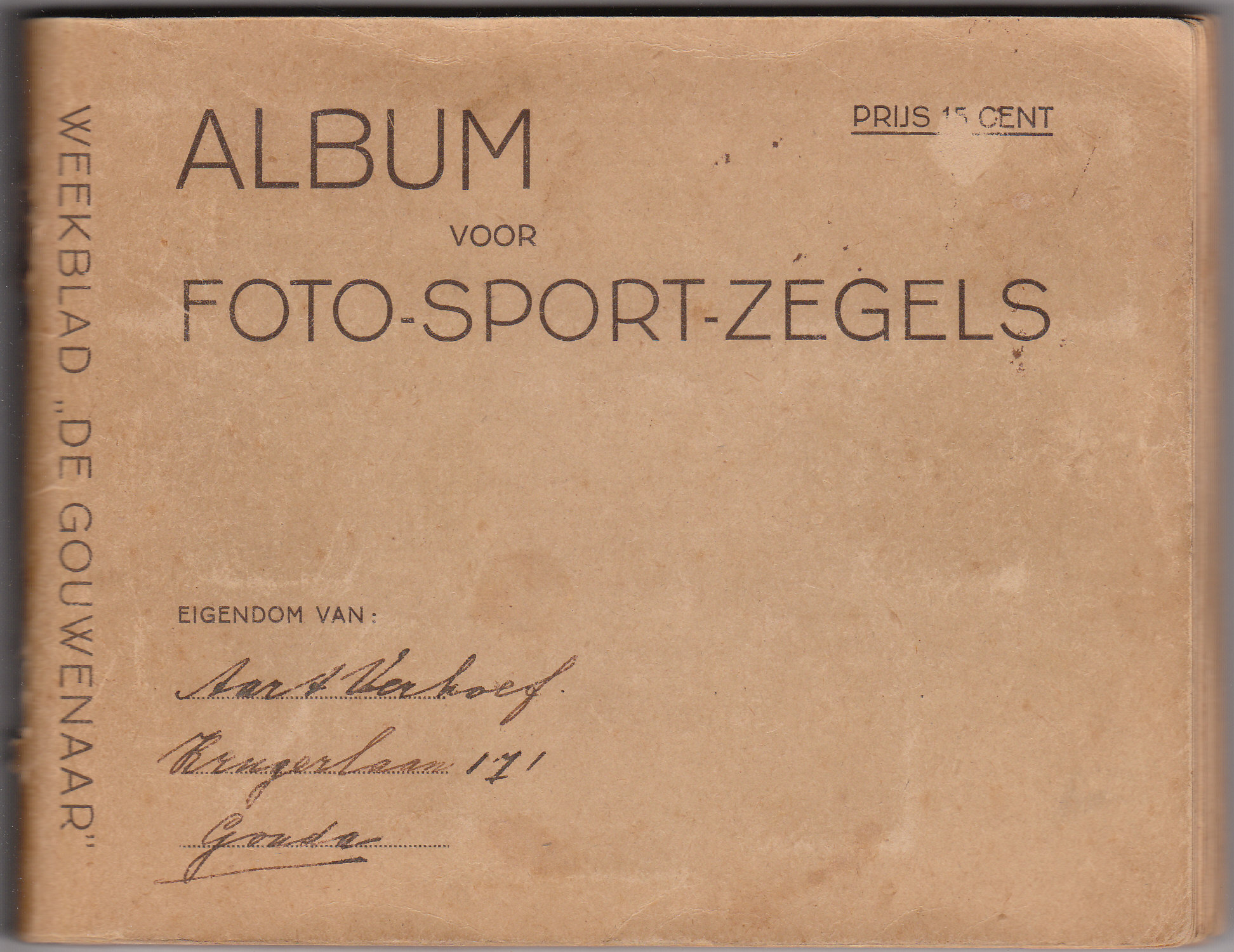 cover Gouwenaar de (totaal 272 zegels)