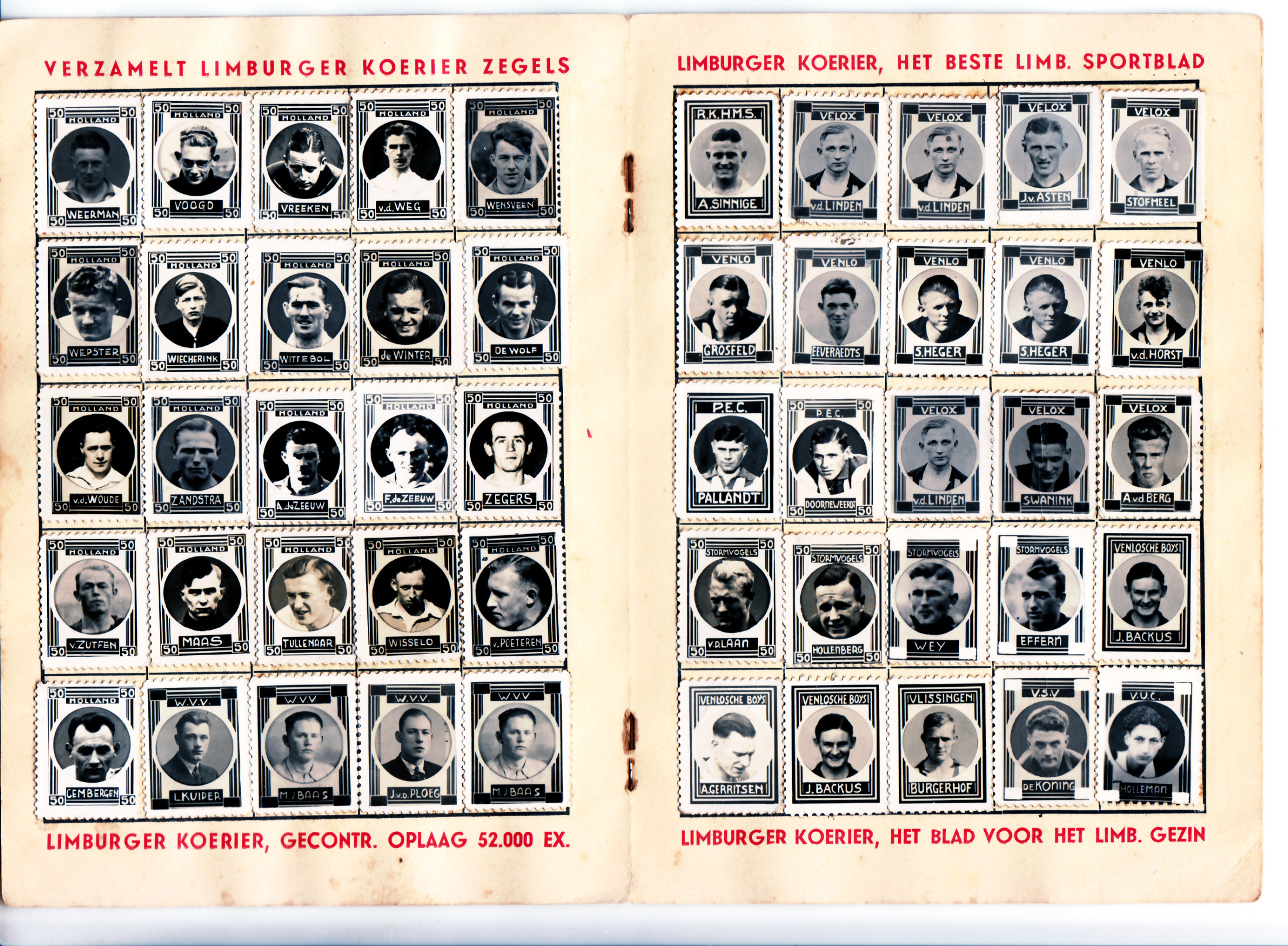 album Limburger Koerier blz 5 en 6