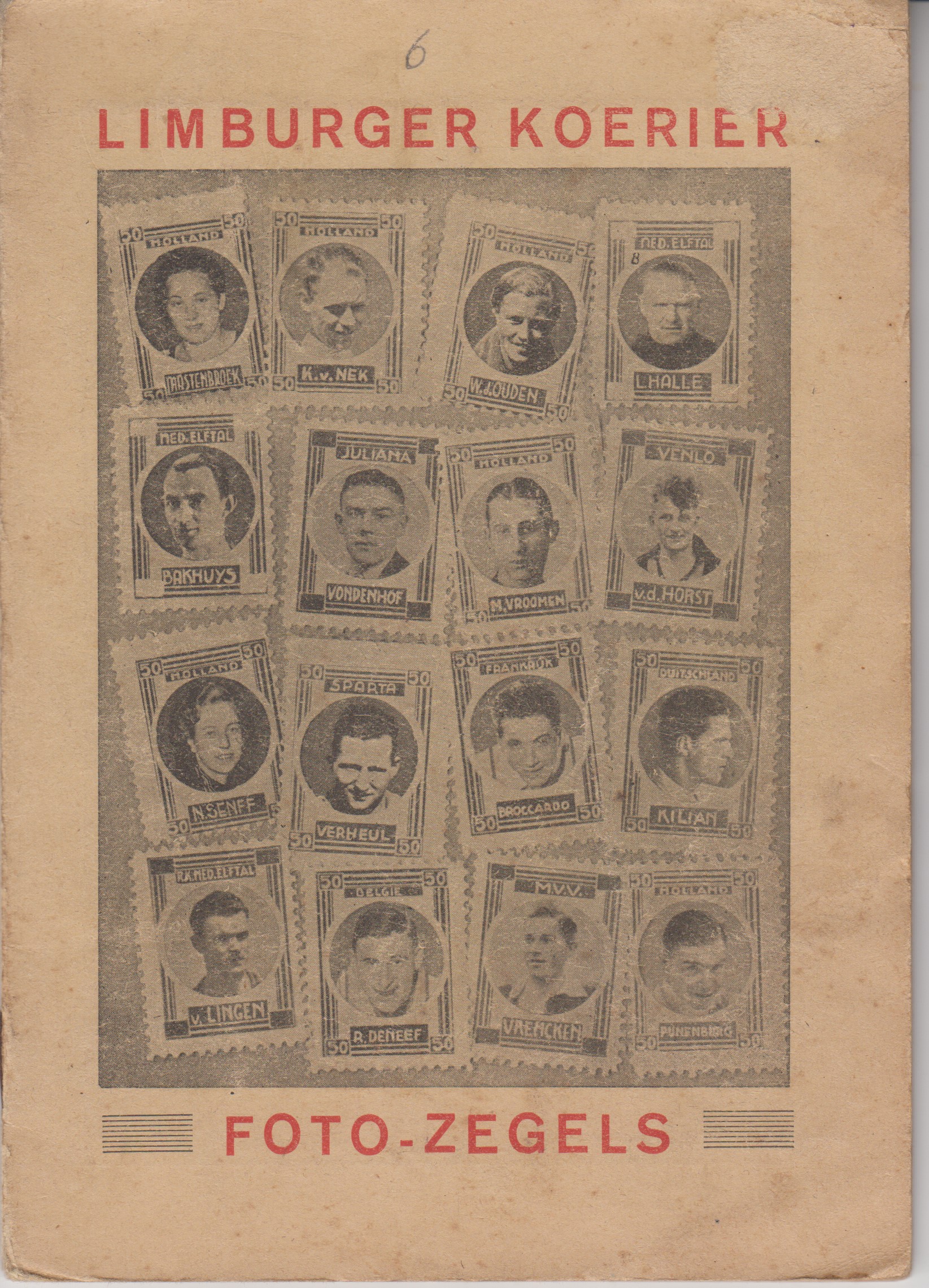 album Limburger Koerier blz 1 en 2